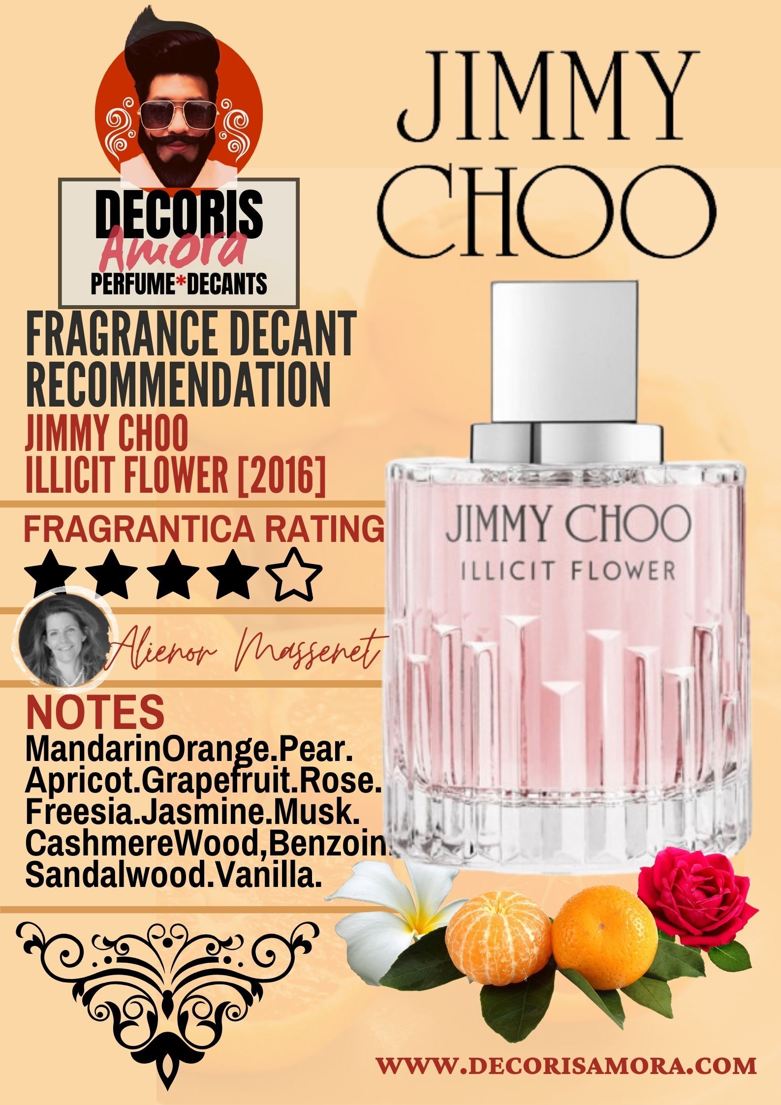 Jimmy Choo Illicit Flower Perfume Decant Decoris Amora Perfume