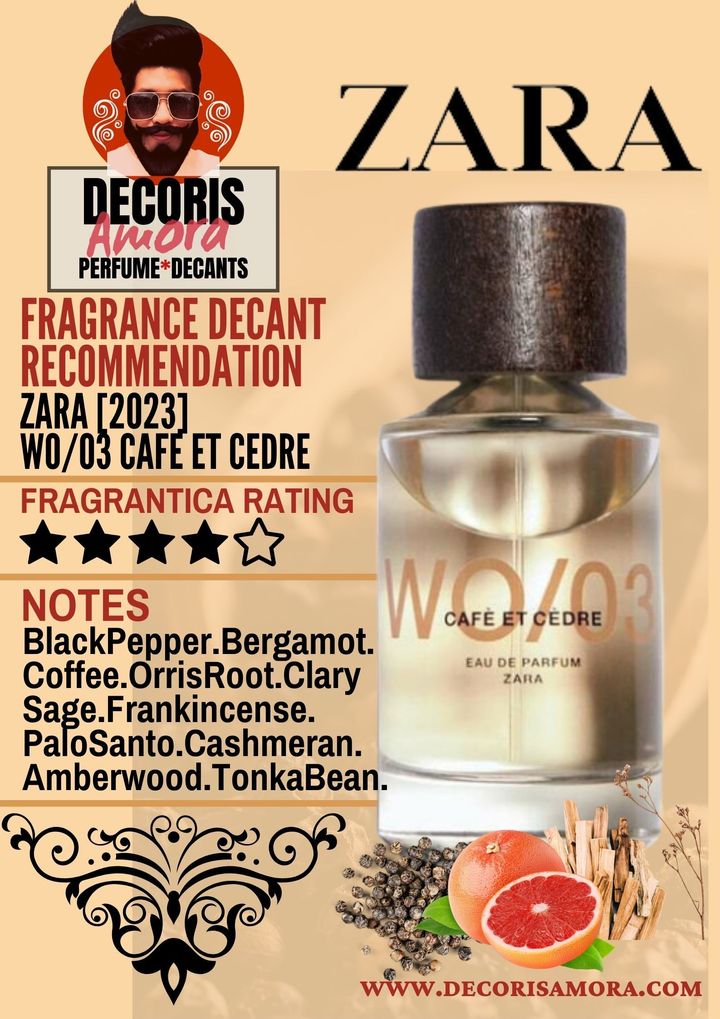 Zara - WO03 Cafe Et Cedre