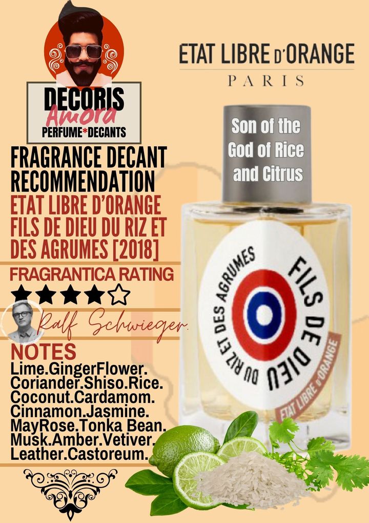 Etat Libre d'Orange - Fils De Dieu Du Riz Et Des Agrumes 