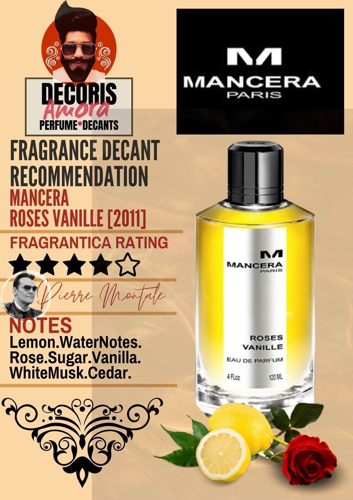Mancera - Roses Vanille