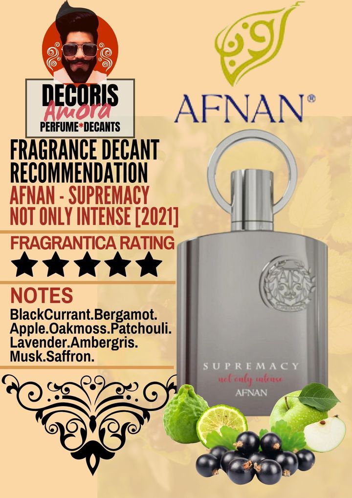 Afnan - Supremacy Not Only Intense
