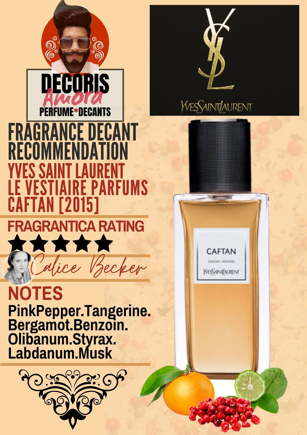 Caftan ysl perfume new arrivals