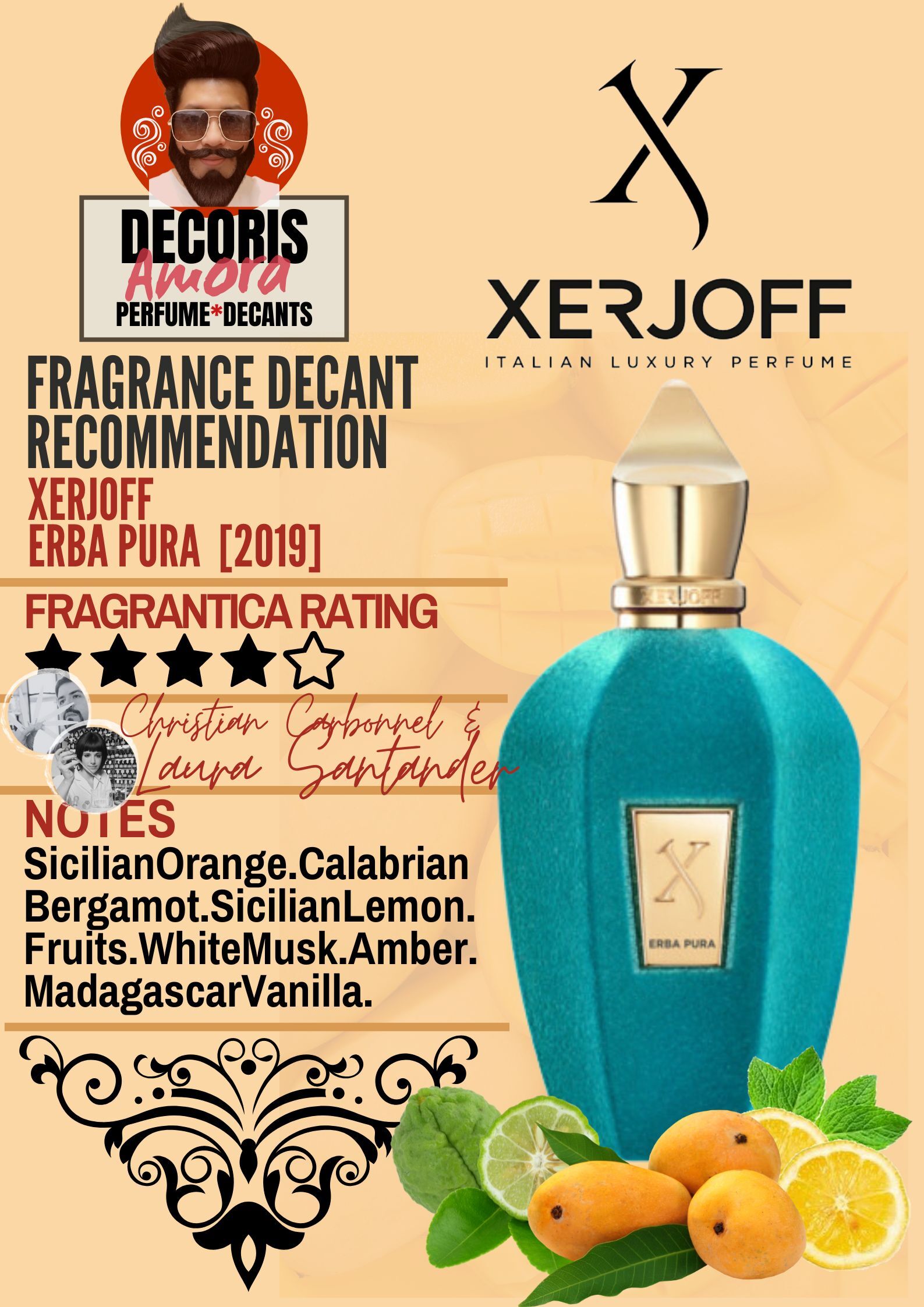 Xerjoff Erba Pura Perfume Decant