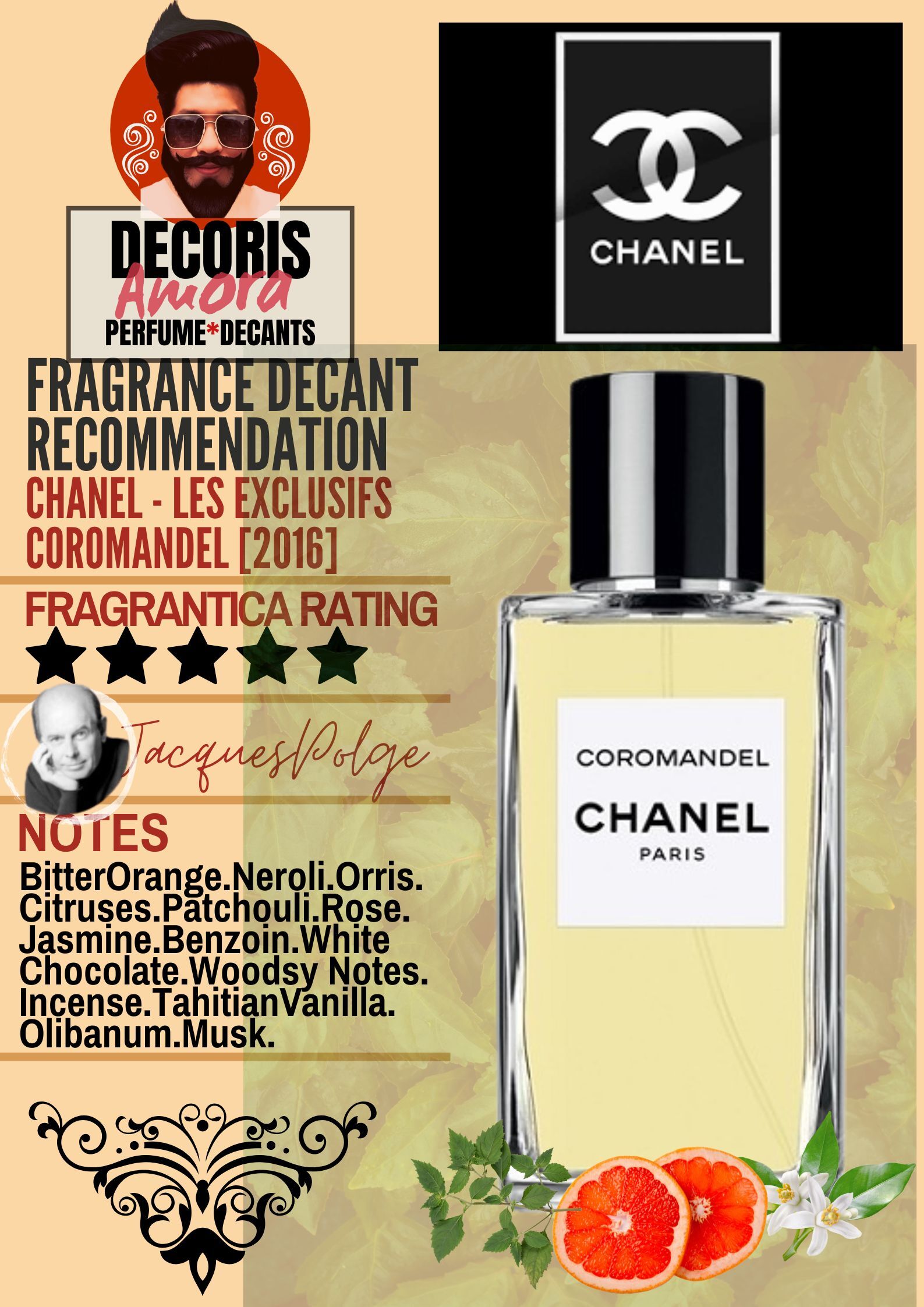 Chanel Les Exclusifs de Chanel Coromandel Perfume Decant