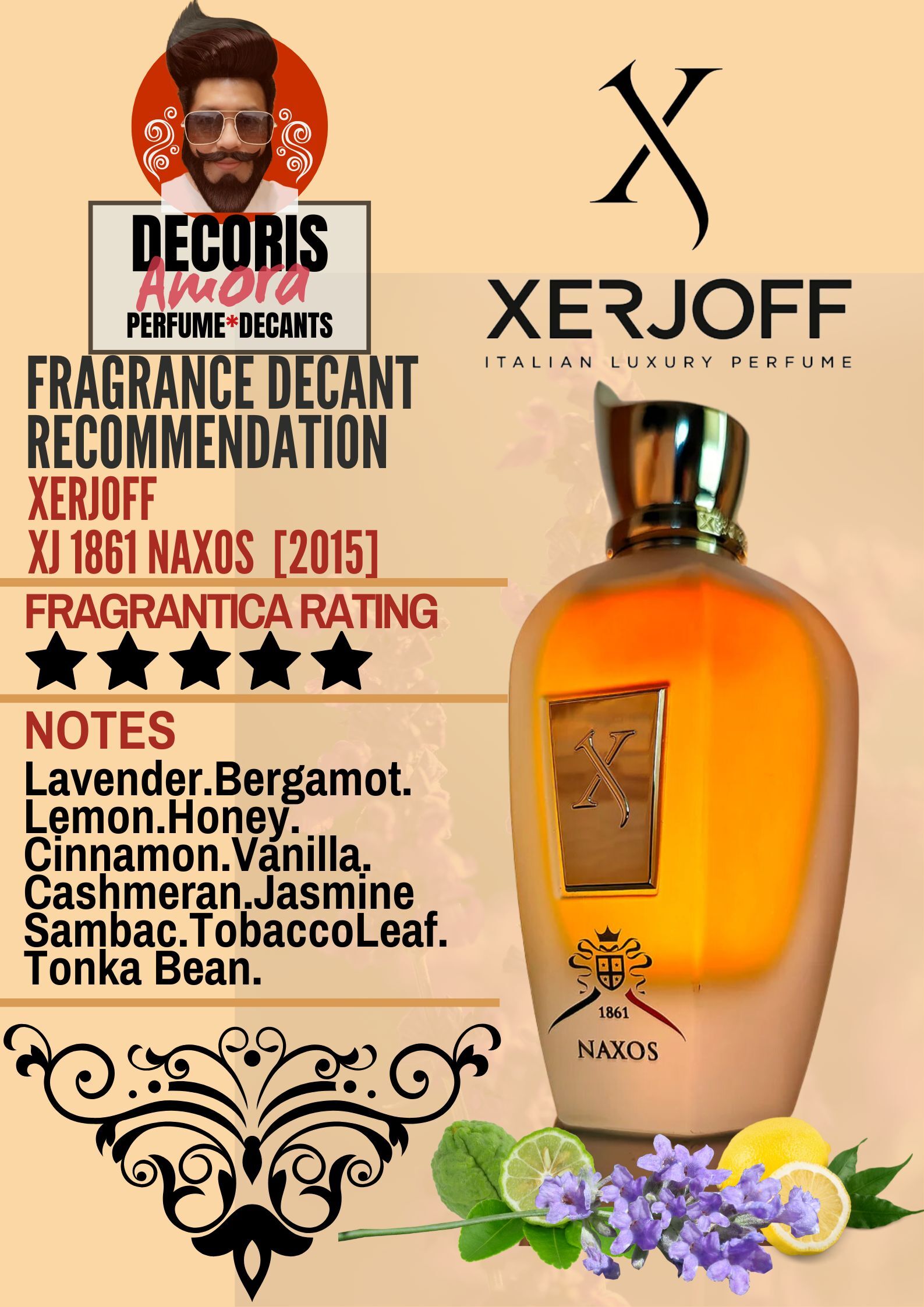 xerjoff tobacco Xerjoff XJ 1861 Naxos