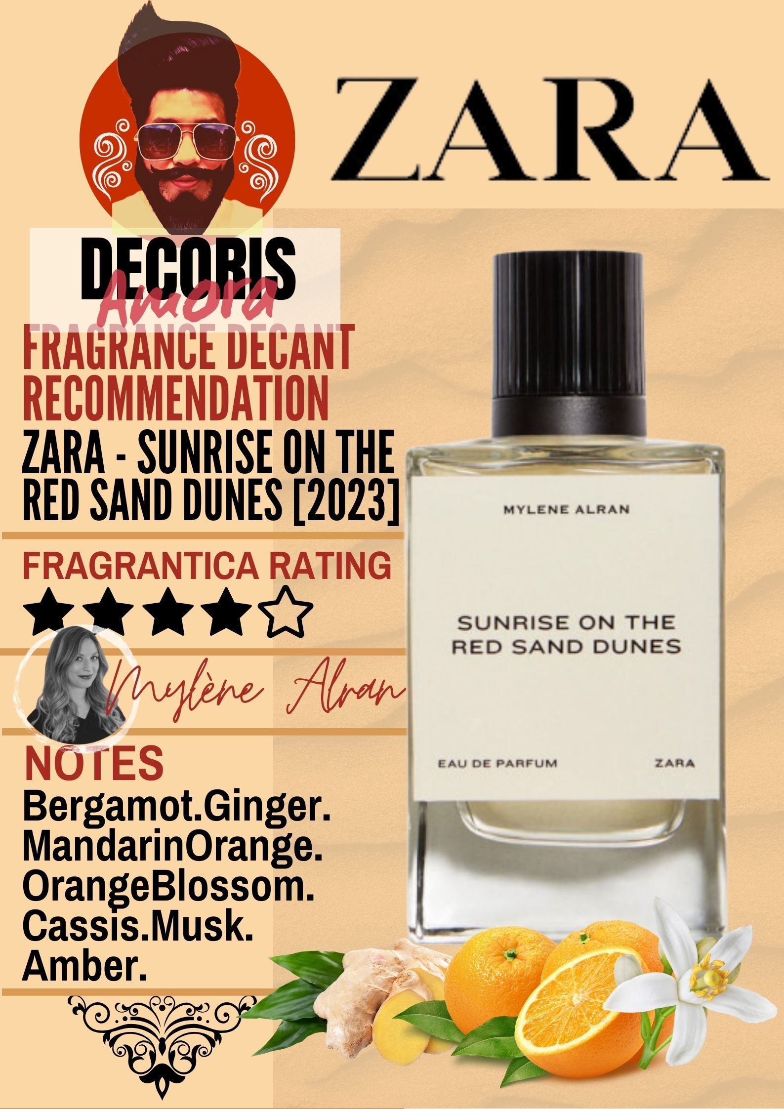Zara - Sunrise On The Red Sand Dunes