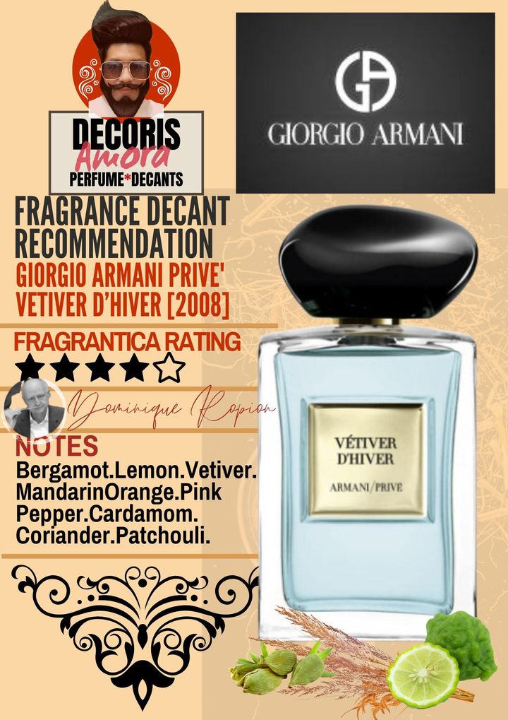 Giorgio Armani Prive - Vetiver D'Hiver