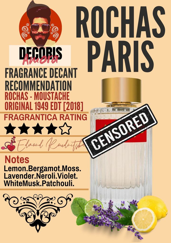 Rochas - Moustache Original 1949 EDT 2 (Censored)