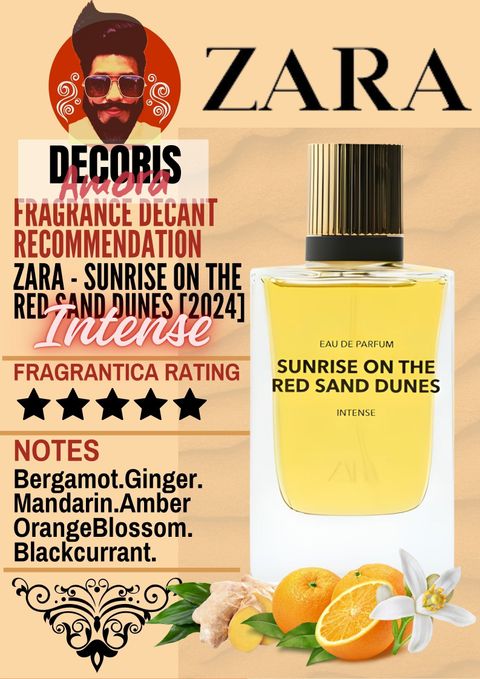 Zara - Sunrise On The Red Sand Dunes Intense