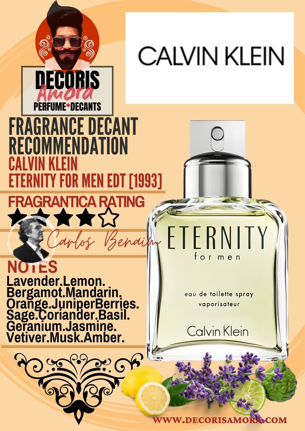 Calvin Klein  - Eternity EDT