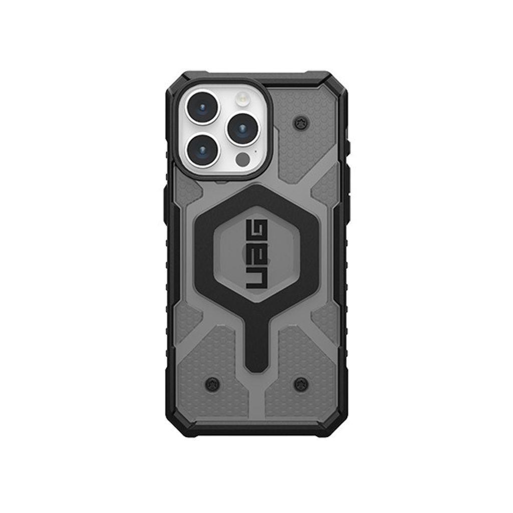 UAG iPhone 15 Series Pathfinder MagSafe Clear 磁吸式耐衝擊保護殼-透色款3