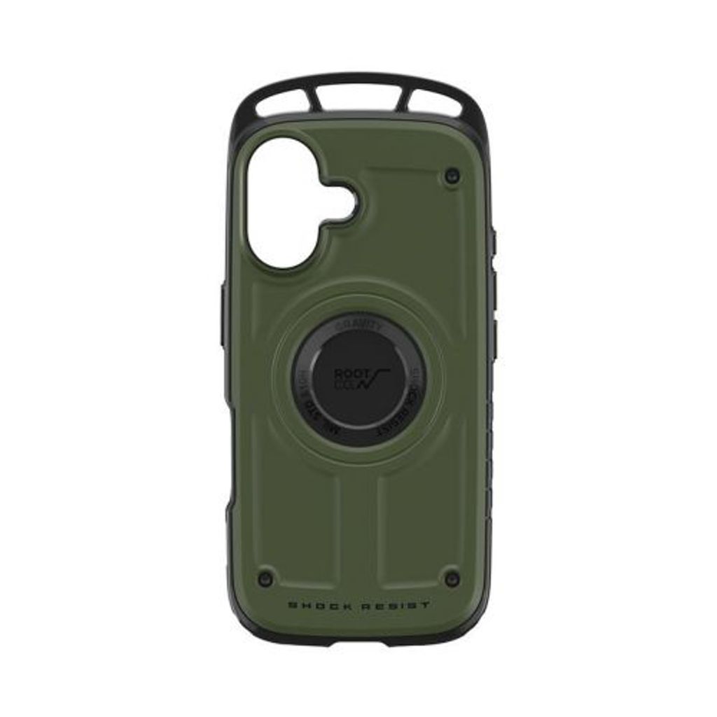 ROOT CO. iPhone 16 Series GRAVITY Shock Resist Case Pro. 單掛勾式防摔手機殼7