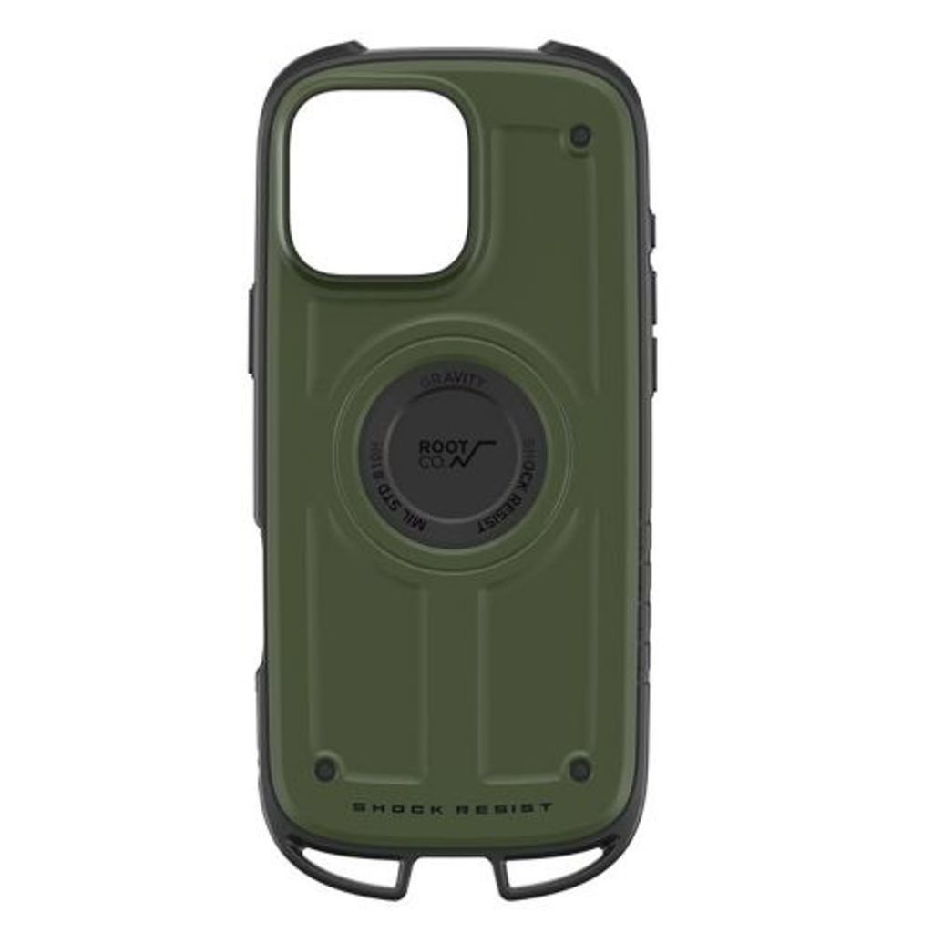 ROOT CO. iPhone 16 Series GRAVITY Shock Resist Case Rugged. 下掛勾式防摔手機殼6