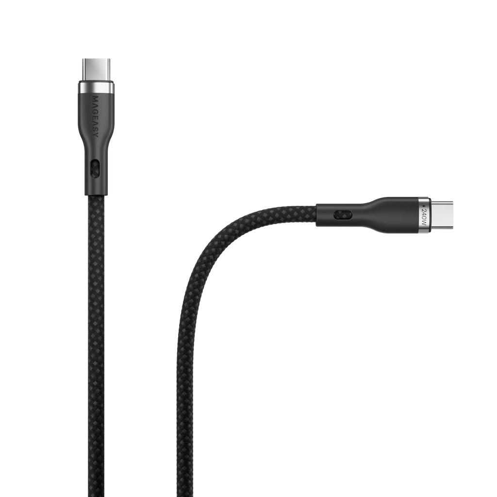 MAGEASY Wire USB-C to USB-C 快充 傳輸編織線4