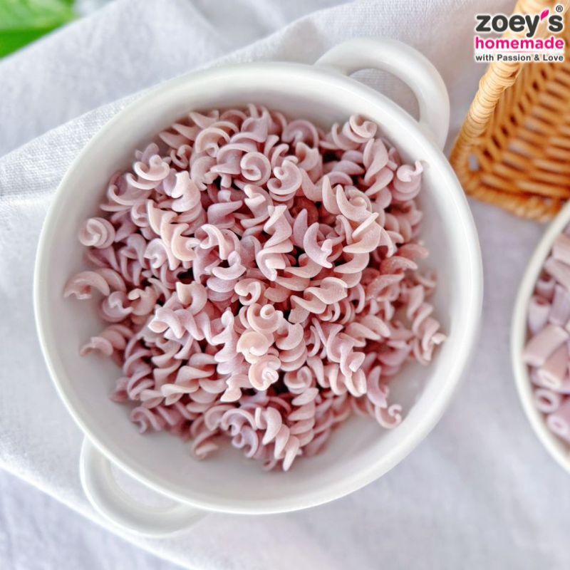 Purple Chinese Yam Pasta 3