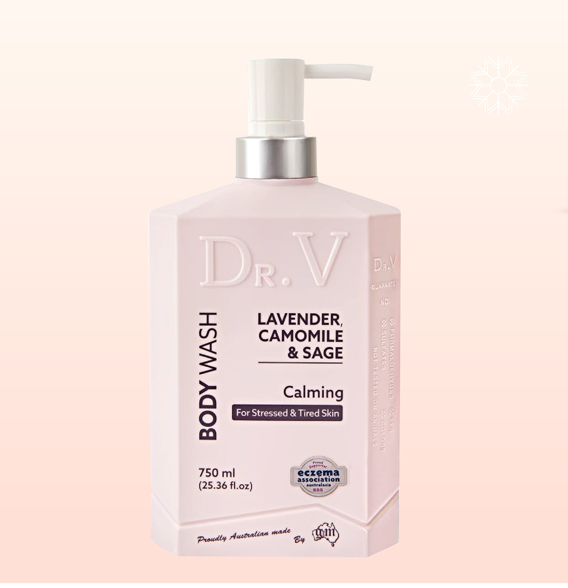 Lavender Chamomile & Sage Body Wash 750ml
