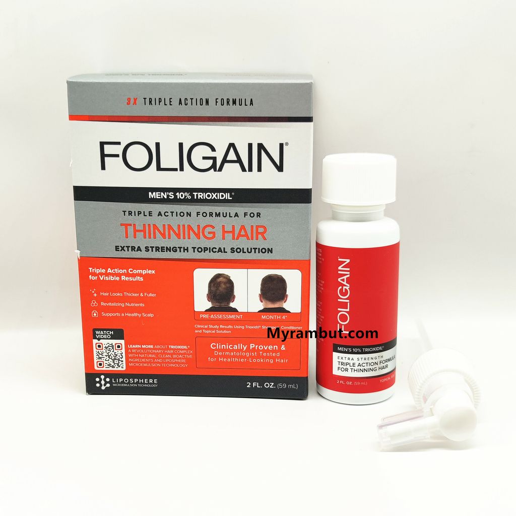 FOLIGAIN HAIR REGROWTH TREATMENT For Men with 10% Trioxidil – Your Hair Growth Solution FOLIGAIN HAIR REGROWTH TREATMENT For Men with 10% Trioxidil – Your Hair Growth Solution