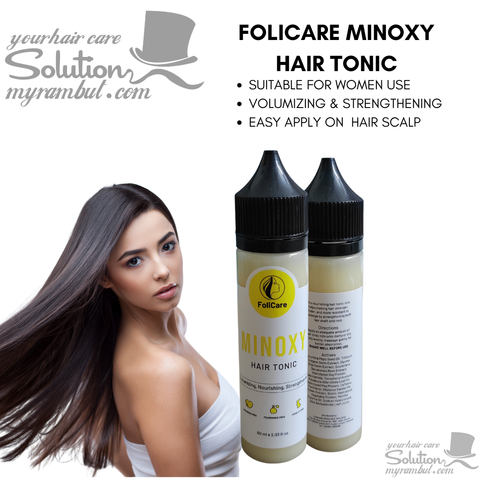 Folicare MINOXY Volumizing Hair Tonic 60ml – Your Hair Growth Solution Folicare MINOXY Volumizing Hair Tonic 60ml – Your Hair Growth Solution