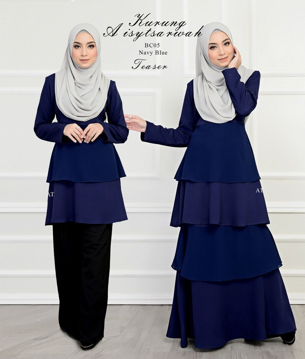 Teaser mix match Kurung Aisy butik bella muslim boutique baju kurung moden muslimah jubah dress nursing blouse kebaya kebarung