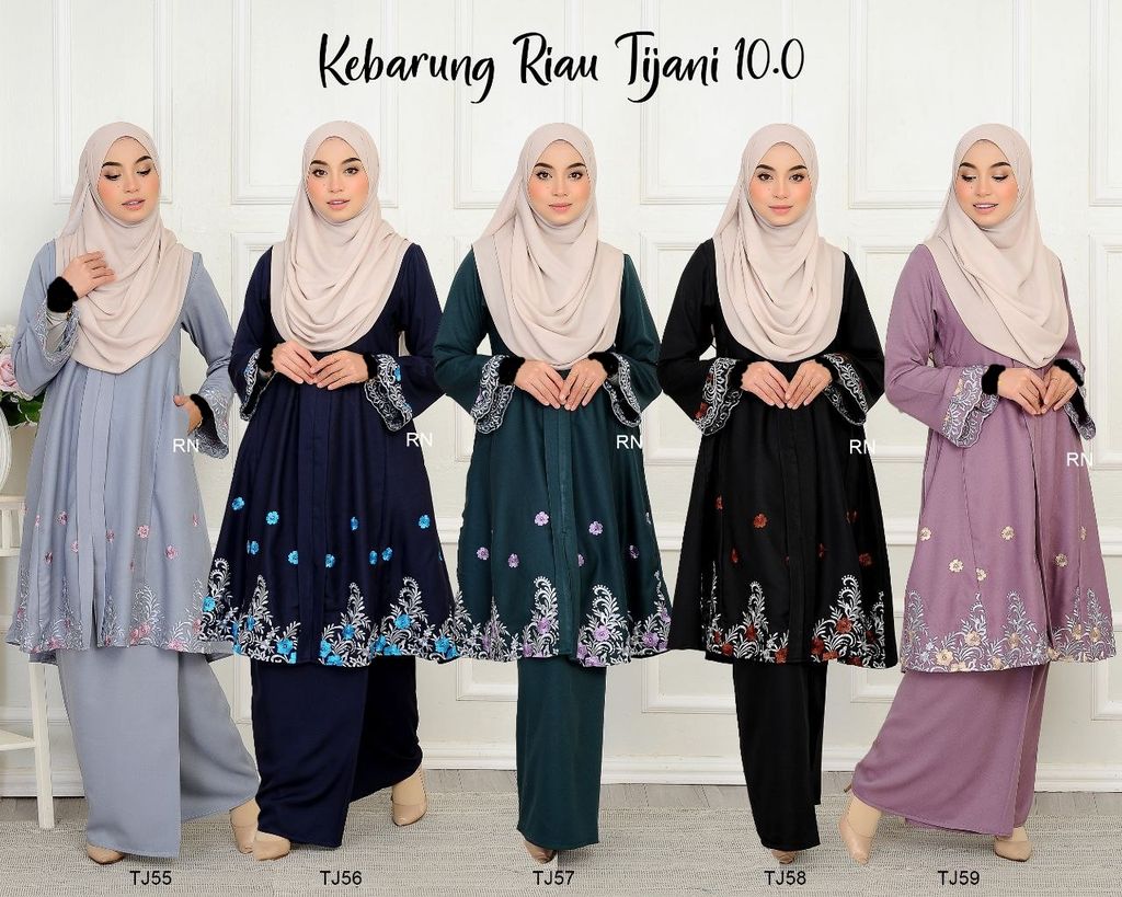 All Kebarung Tijani 10.0 butik bella muslim boutique baju kurung moden muslimah jubah dress nursing blouse kebaya kebarung