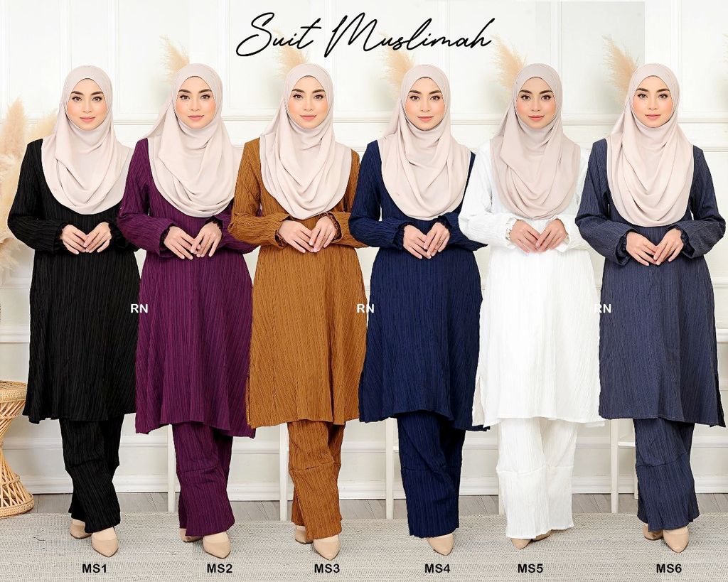 All Suit Muslimah Rafanda butik bella muslim boutique baju kurung moden muslimah jubah dress nursing blouse kebaya kebarung