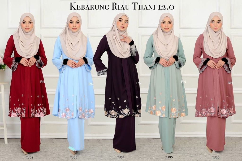 all Kebarung Tijani 12.0 butik bella muslim boutique baju kurung moden muslimah jubah dress nursing blouse kebaya