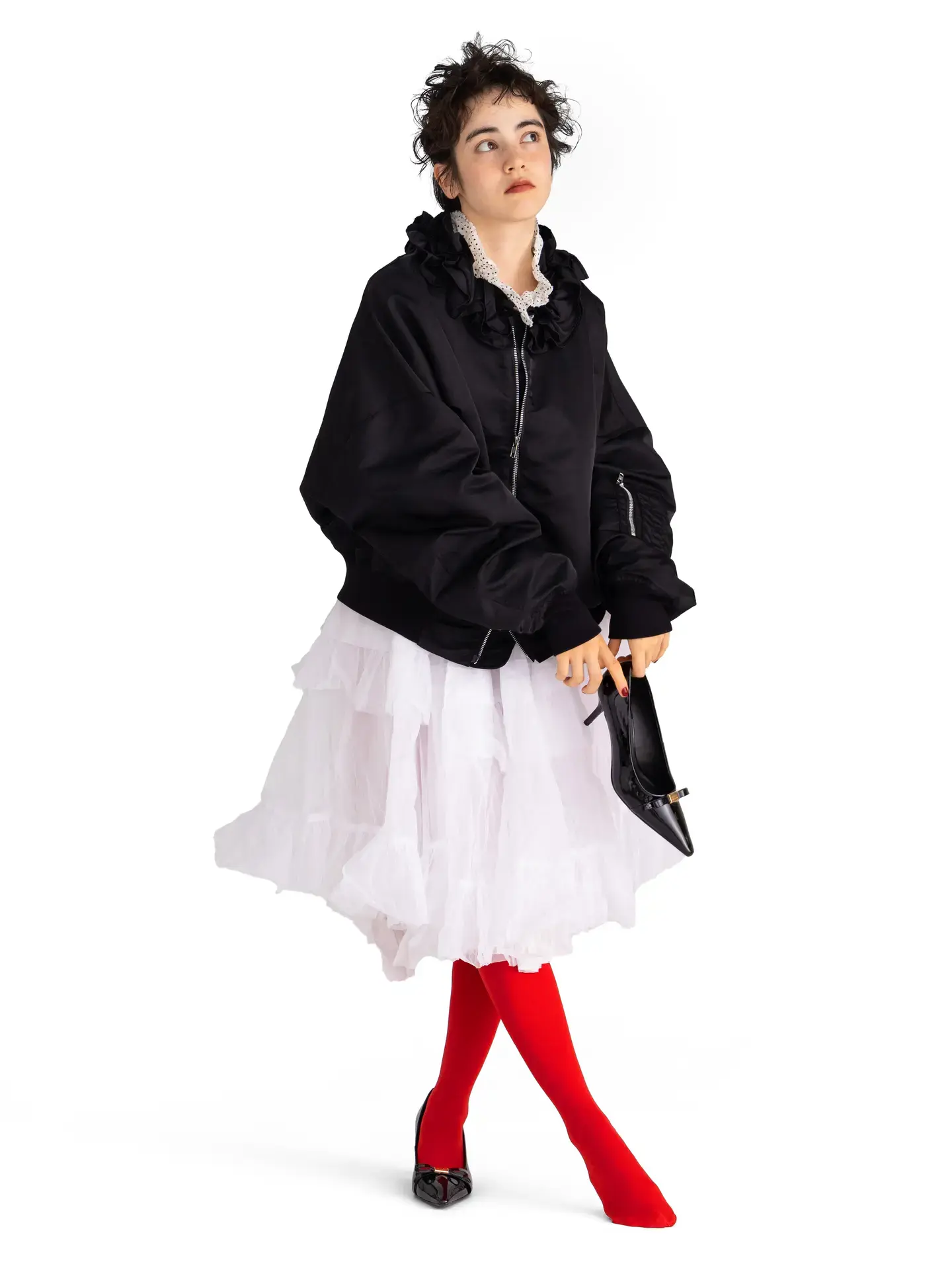 80丹 M～L size｜Premium褲襪 42紅色