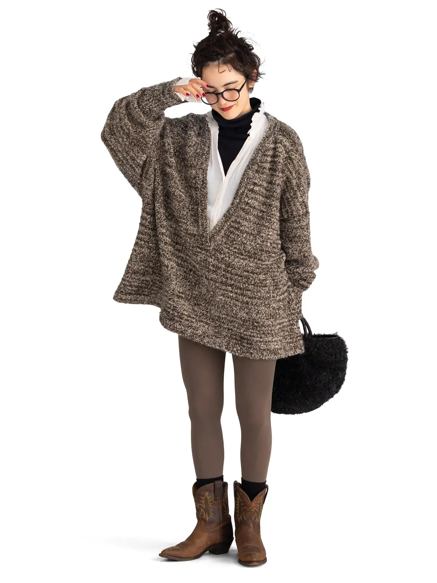 80丹 M～L size｜Premium褲襪 27摩卡