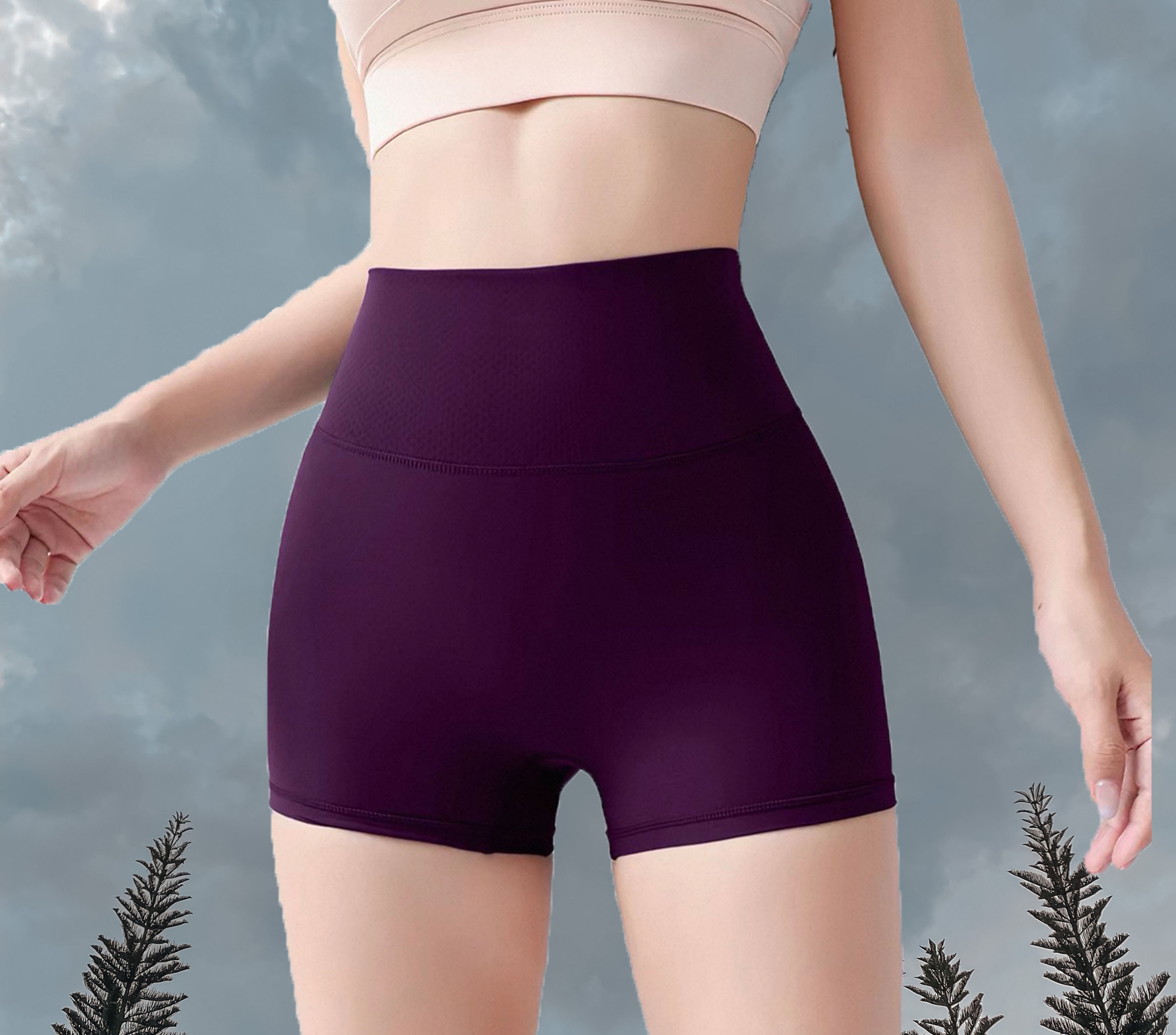 Charlotte Shorts - Violet