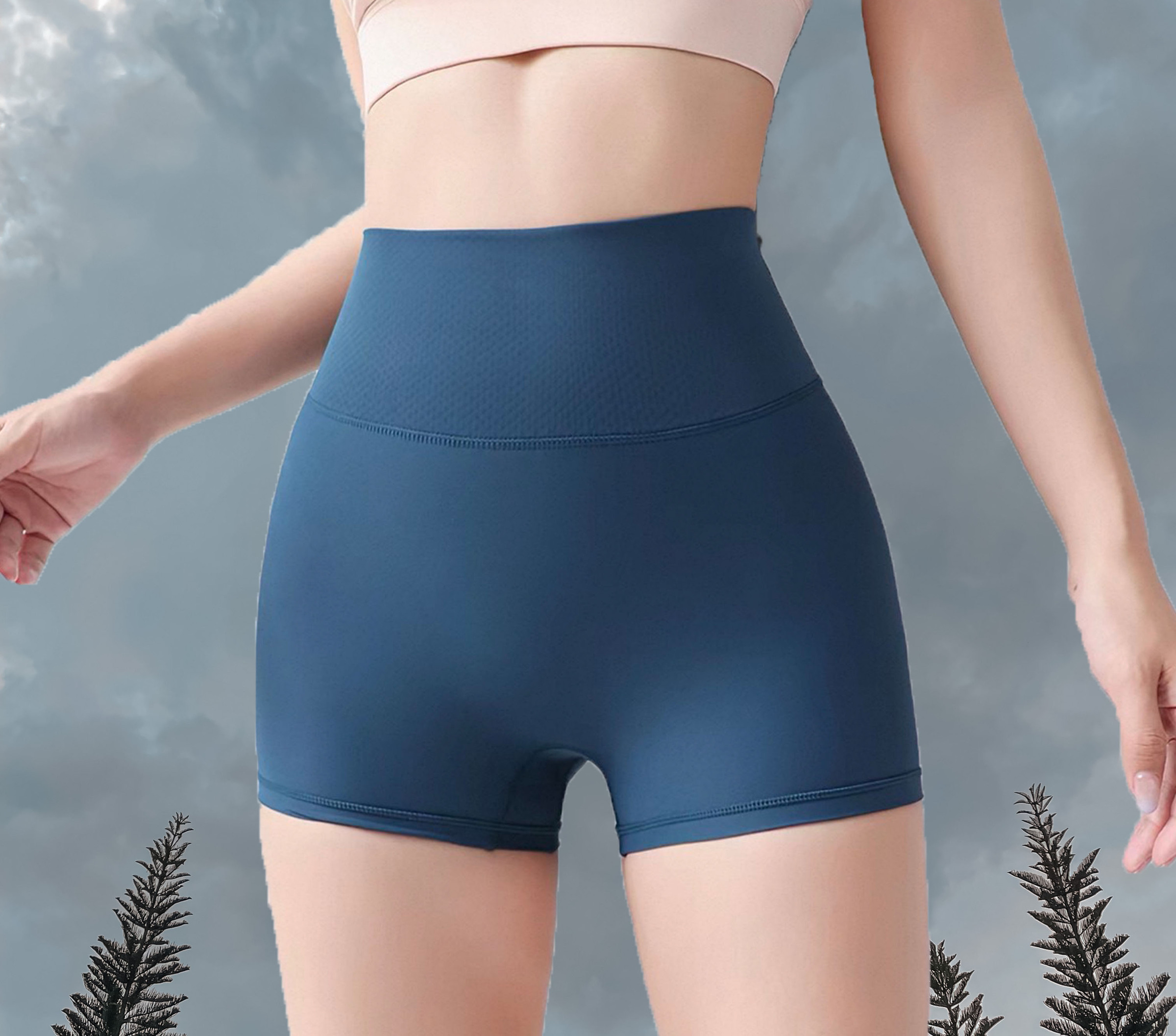 Charlotte Shorts - Saphire Blue