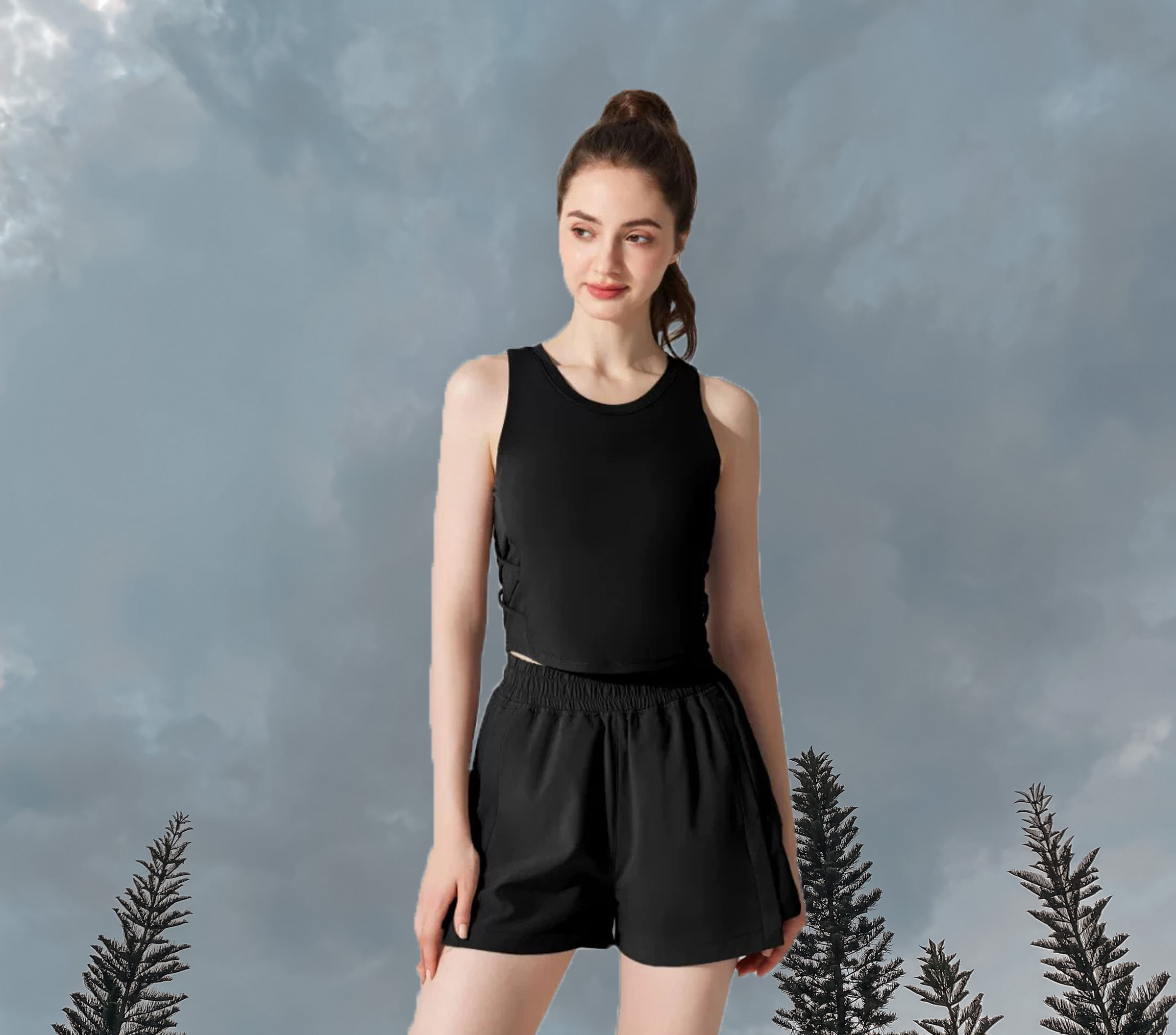 Kriss Longline Padded - Black 1