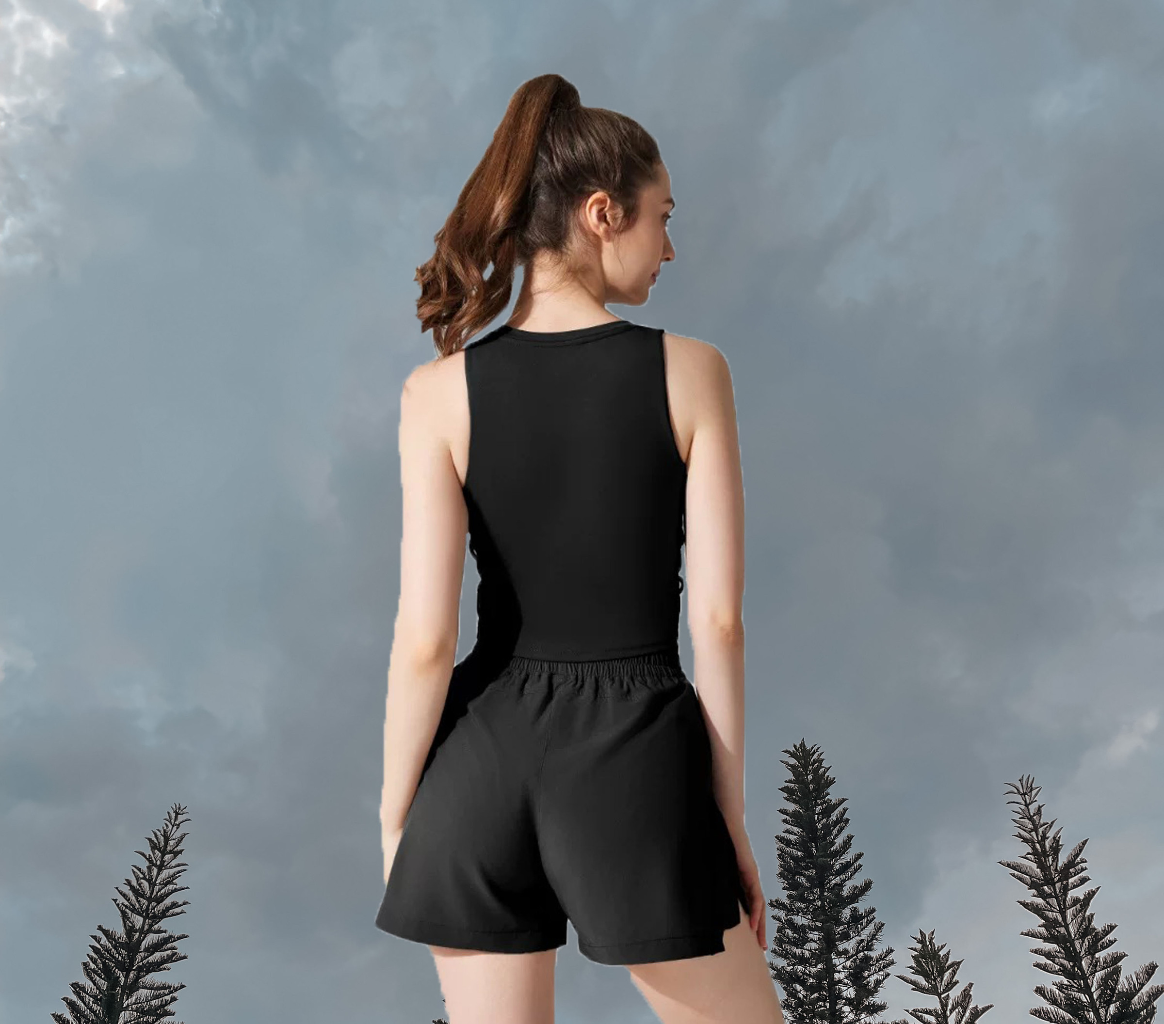 Kriss Longline Padded - Black 2