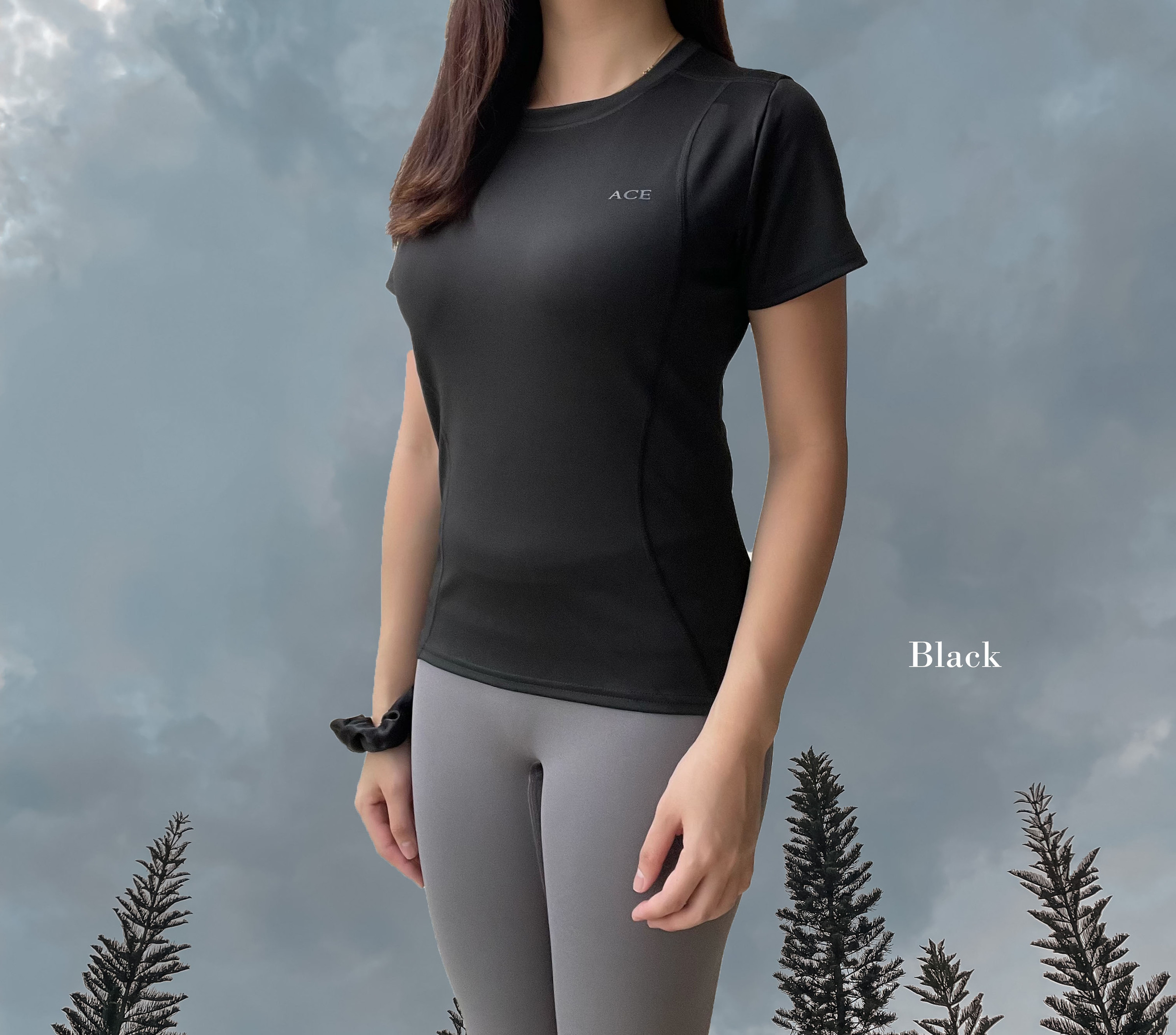 Slim Fit Tee Black