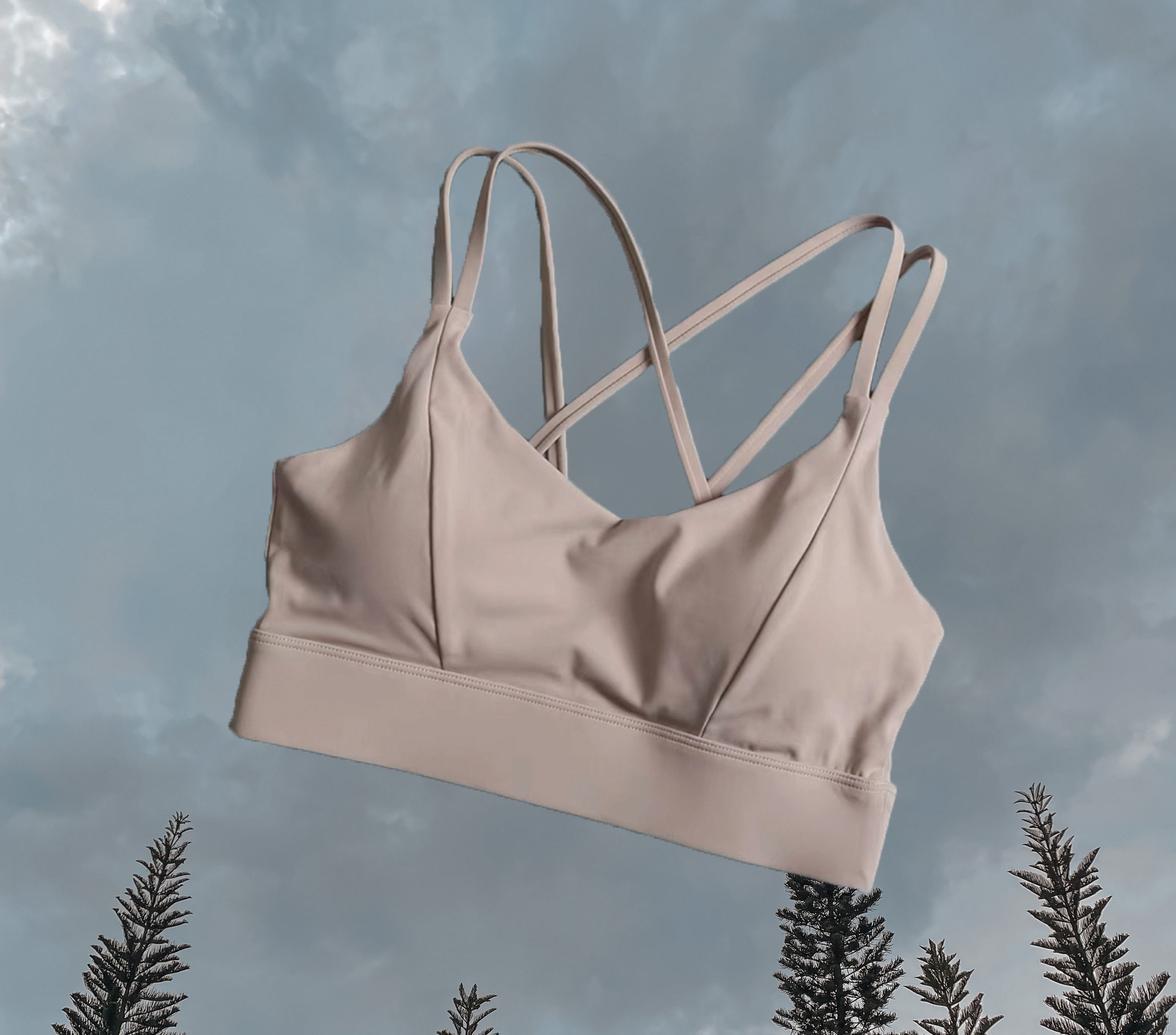 Carina Light Pink Sport Bra