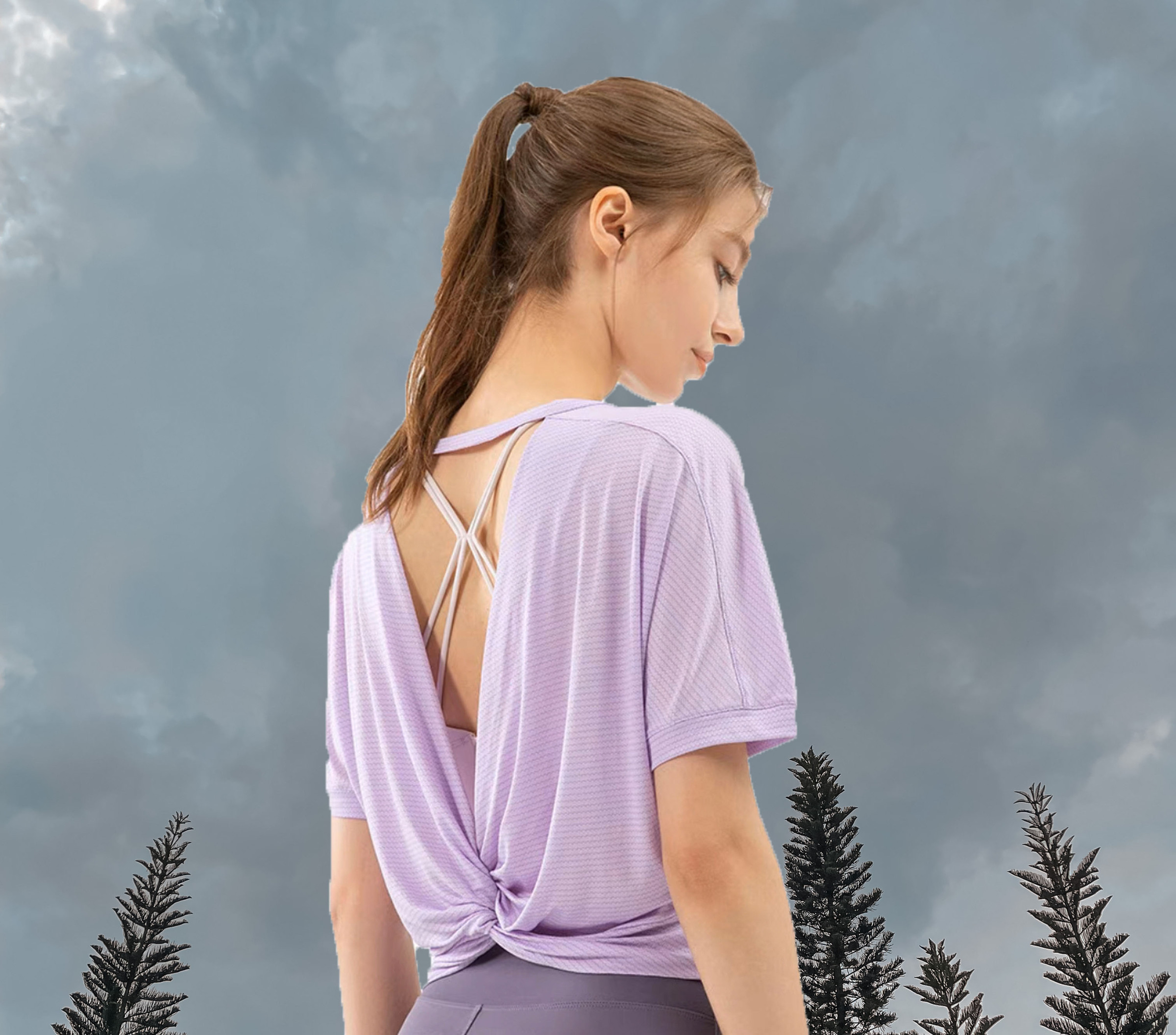 Valerie Tee Purple