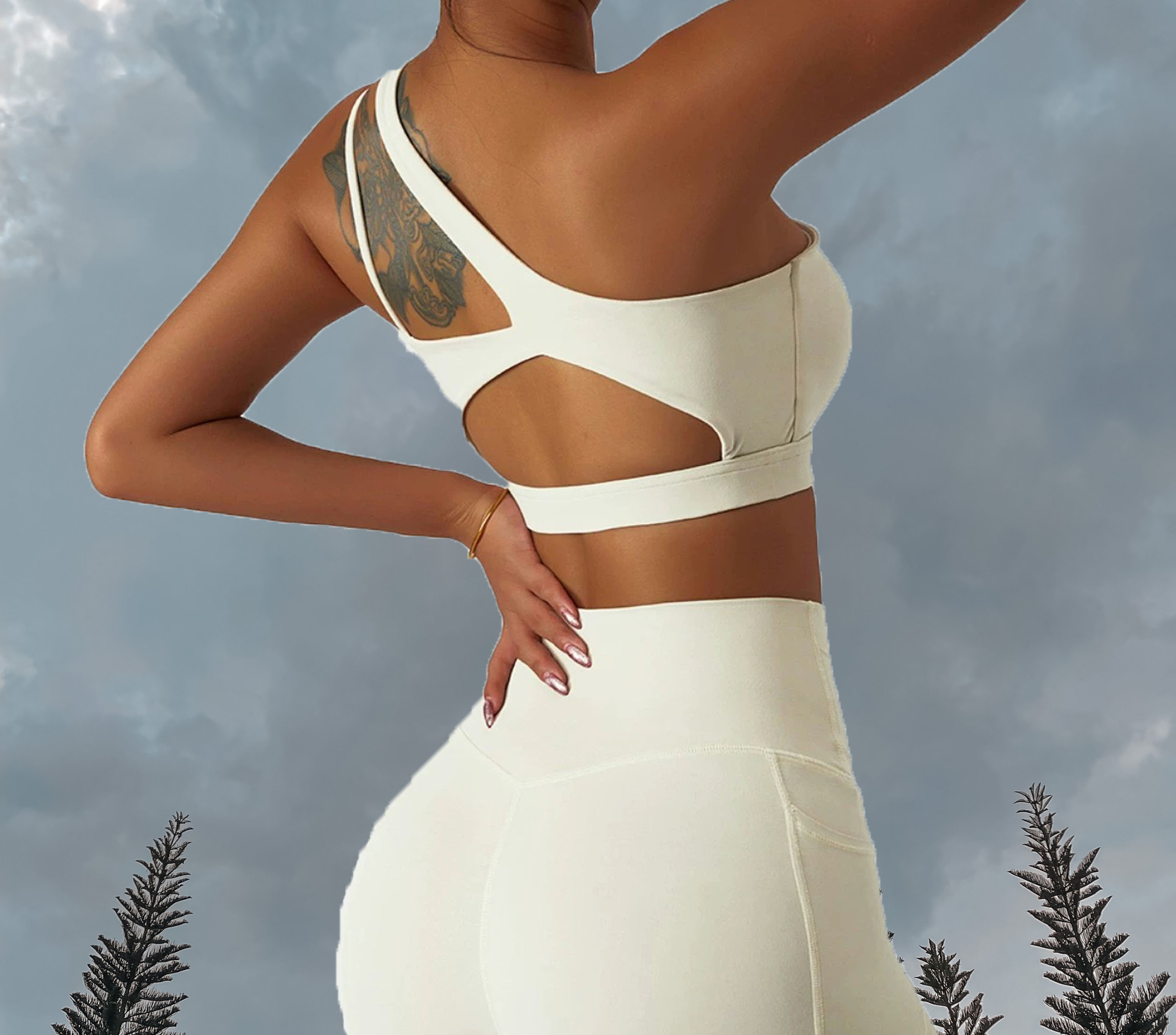 Dove Toga Ivory Back