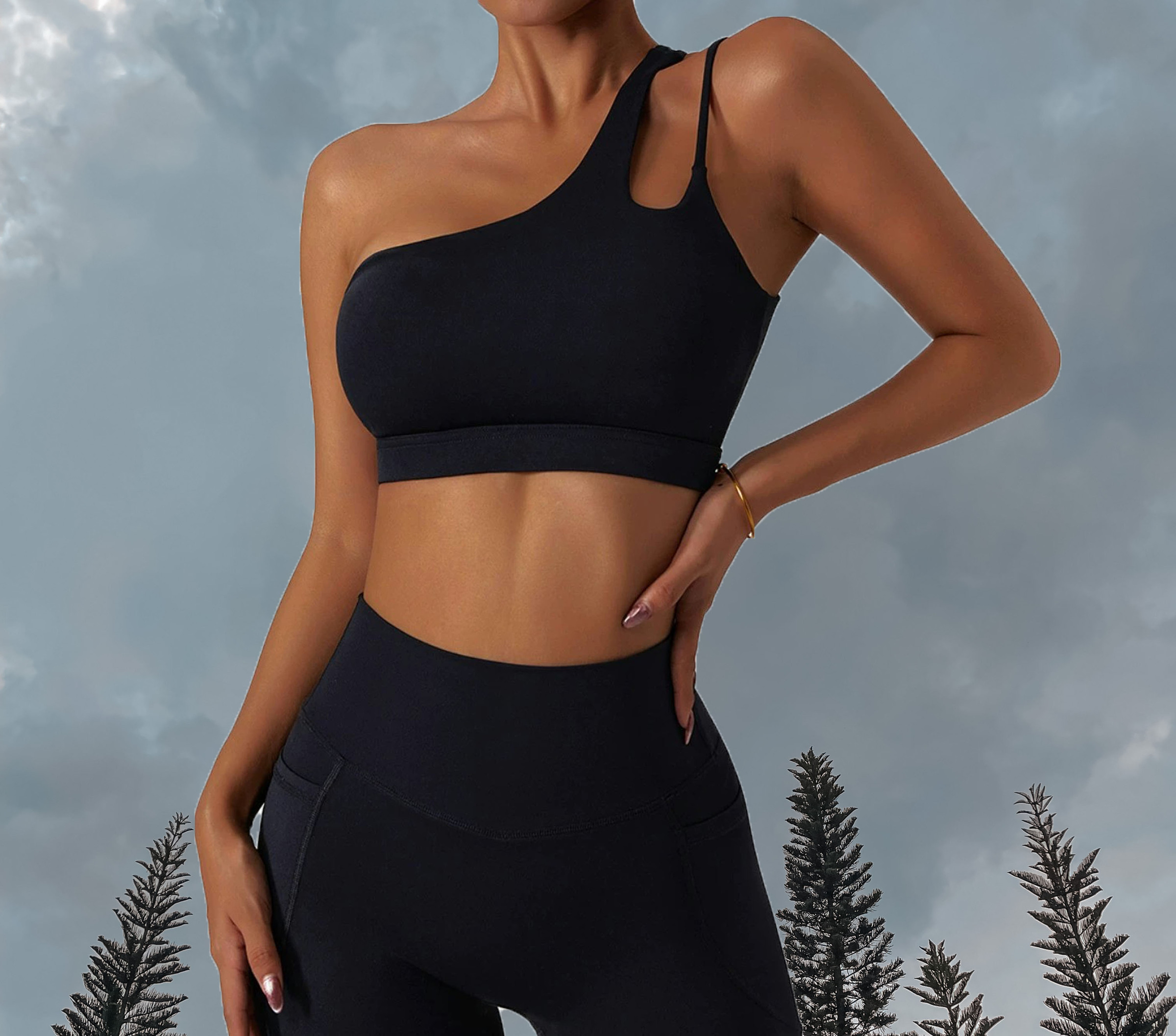 Dove Toga Black Front