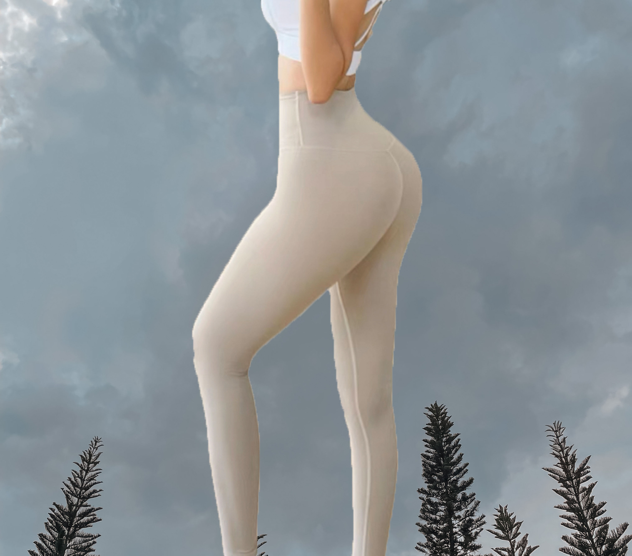 Charlotte Legging Khaki