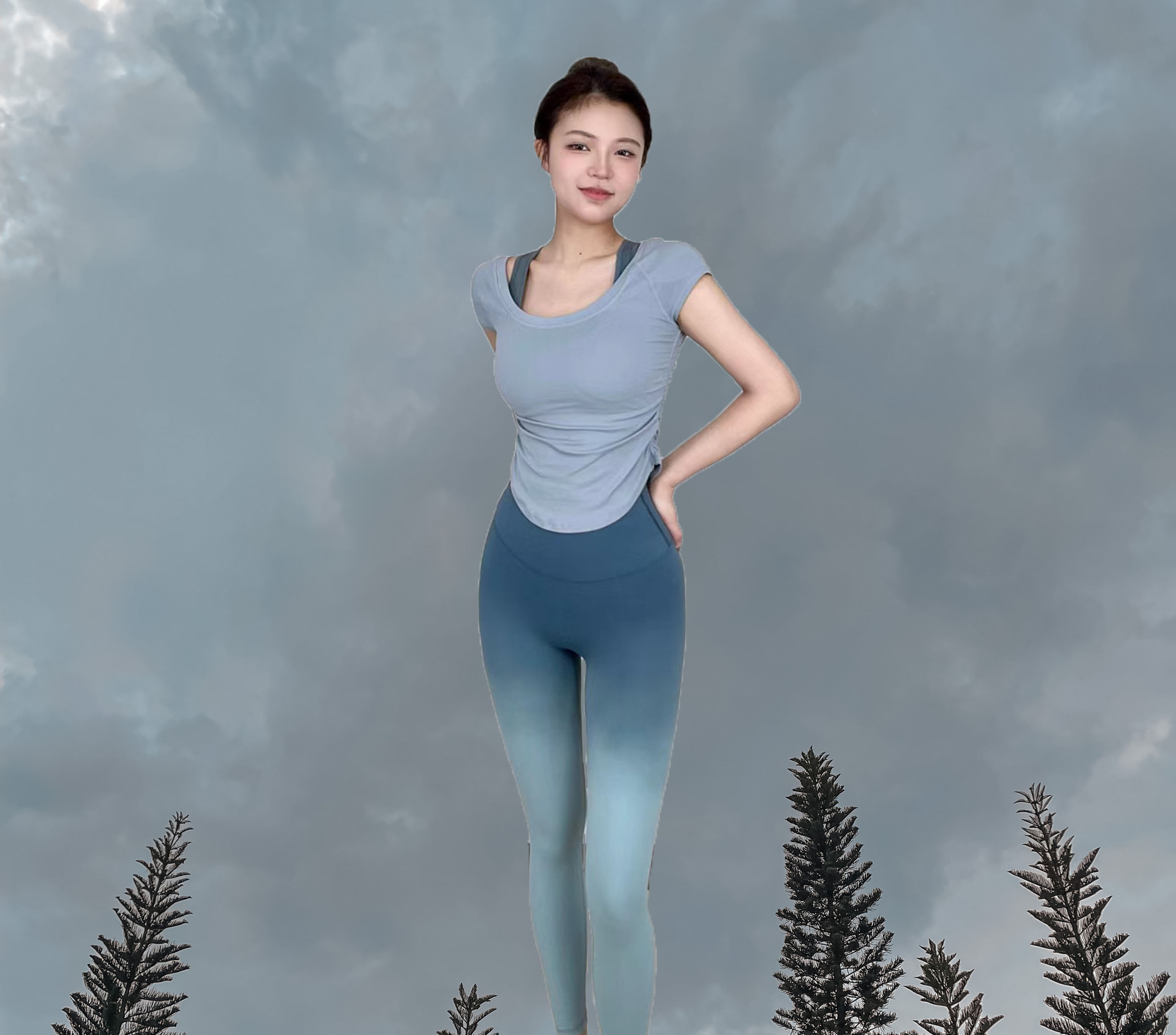 Larissa Duo Tone - Turquoise