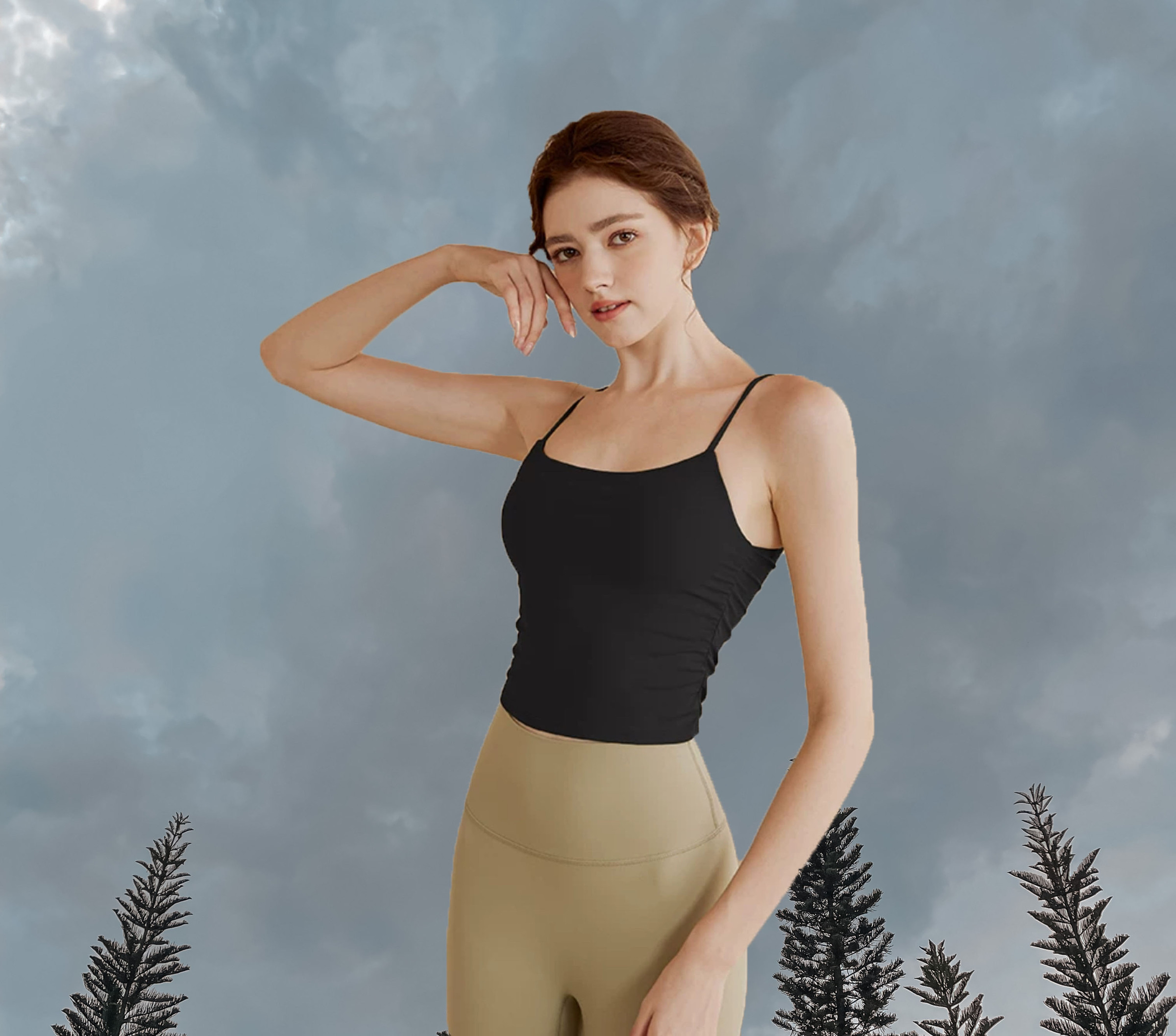 Cici Sport Bra Black