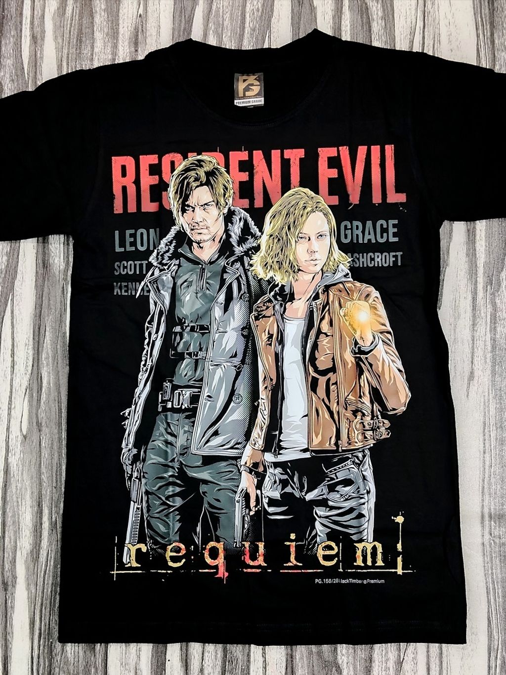 PG156 RESIDENT EVIL LEON SCOTT GRACE ASHCROFT 1