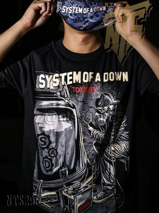 NTS296 SYSTEM OF A DOWN SOAD HEAVY METAL ROCK BAND TOXICITY COVER