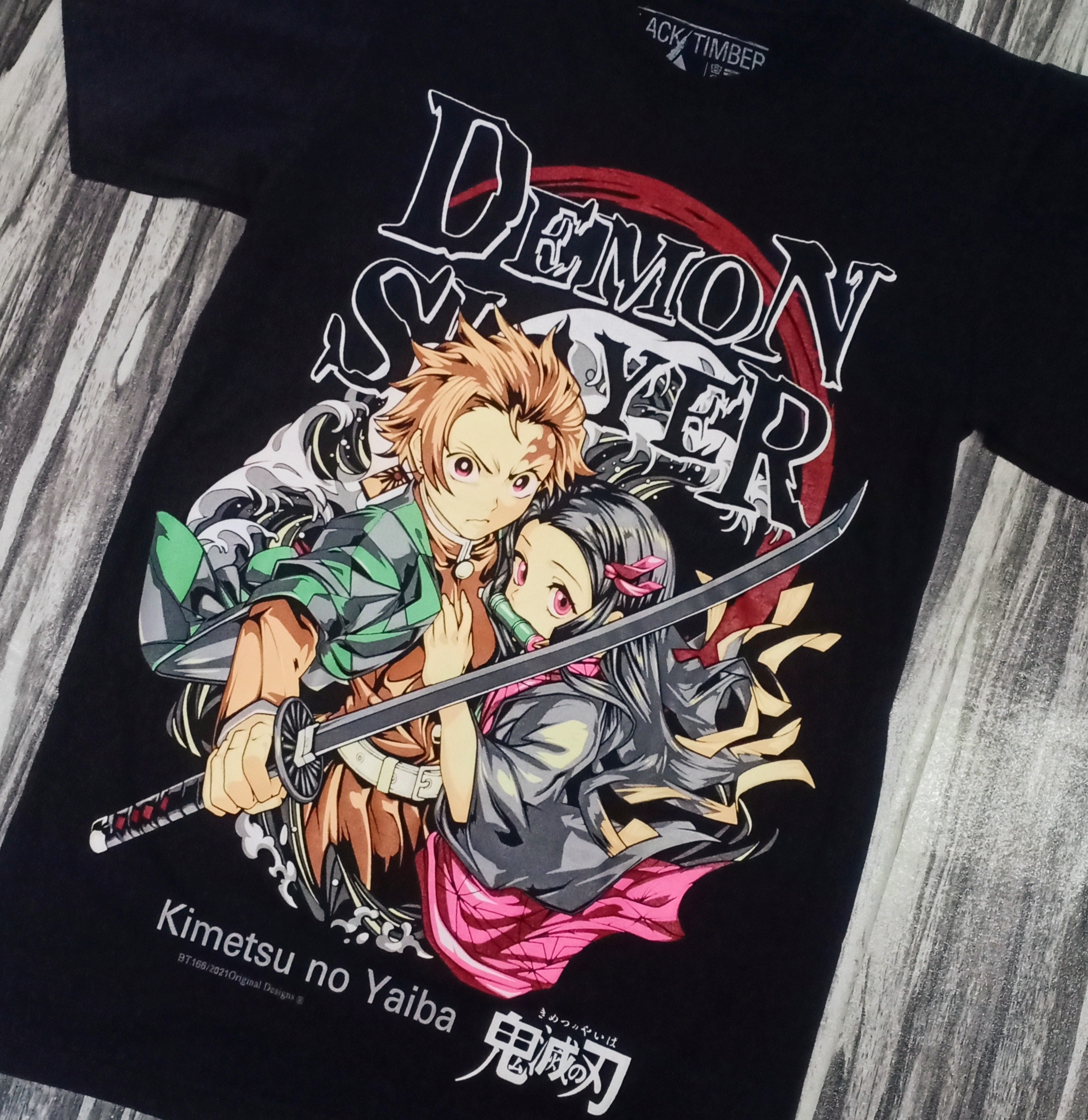 Anime Demon Slayer Tanjiro Kimetsu No Yaiba Anime Manga Movie Tshirt