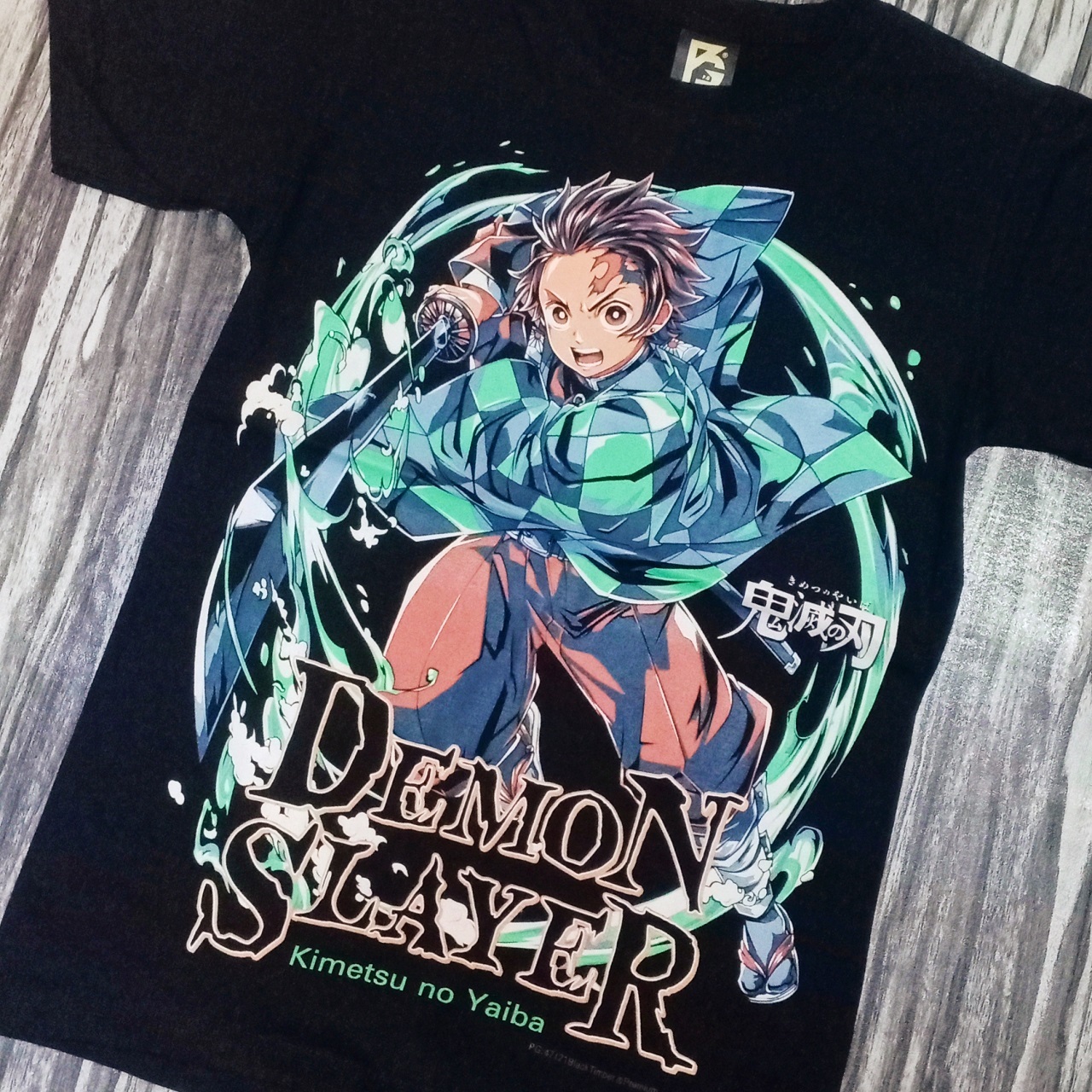 Anime Demon Slayer Tanjiro Kimetsu No Yaiba Anime Manga Movie Tshirt