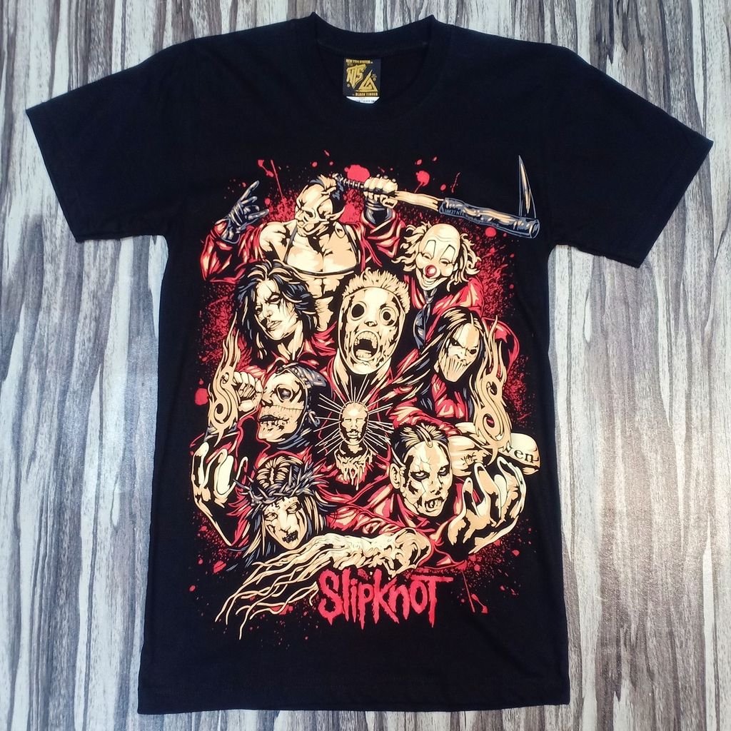 13R127 SLIPKNOT AMERICAN HEAVY METAL ROCK BAND THIS IS WAR NTS ORIGINAL NEW  TYPE SYSTEM COTTON T-SHIRT – PREMIUM GRADE BLACK TIMBER NEW TYPE SYSTEM  MOAI SPEED HIGH QUALITY SILK SCREEN COLLECTABLE