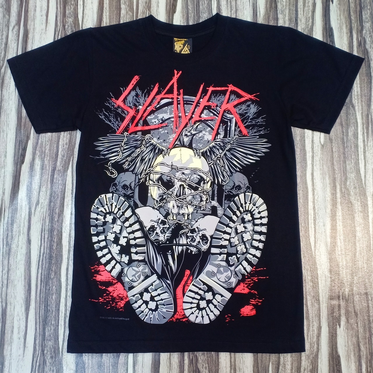 DimMoire AVENCHUMU twin skull Tシャツ twin skull AVENCHUMU