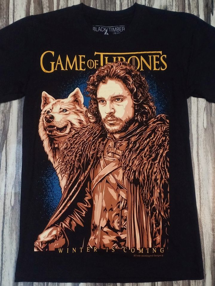 BT149 GAME OF THRONES KIT HARINGTON JOHN SNOW WOLF LIMITED EDITION MOVIE COLLECTION-1