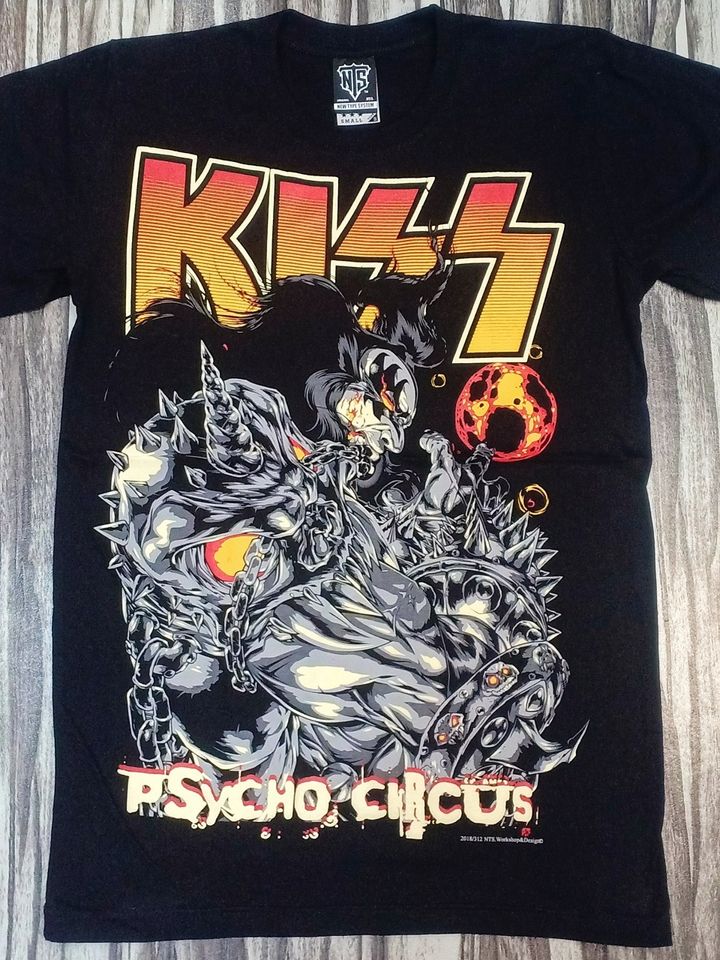 18R312 KISS AMERICAN HARD ROCK BAND PSYCHO CIRCUS AKUMA STREET FIGHTER-1
