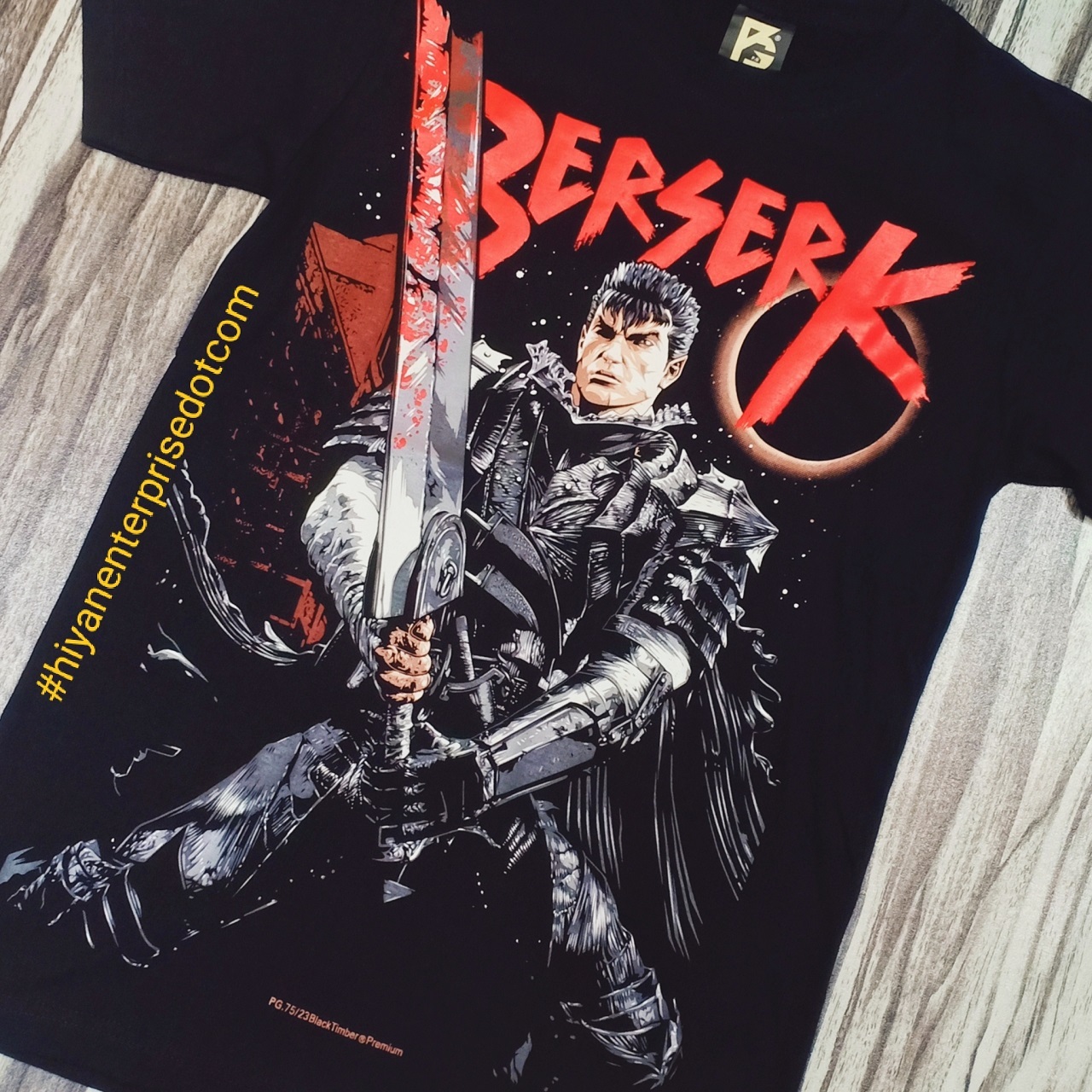 Berserk T-shirt - Berserk Anime Funny Graphic Tees | Berserk Shop