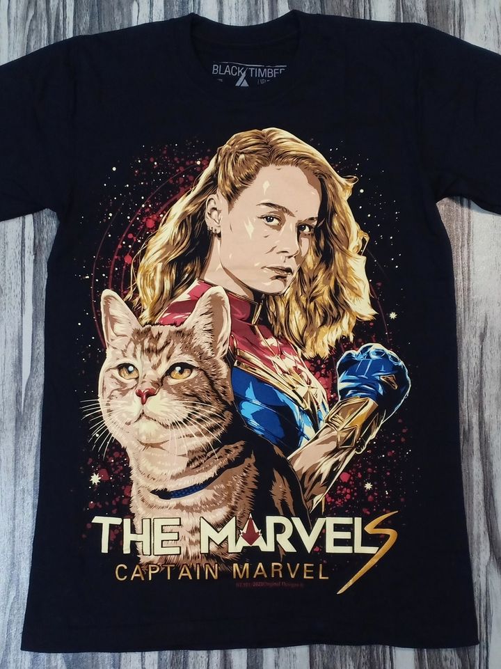 BT191 THE MARVELS CAPTAIN MARVEL CATS CAROL SUSAN JANE DANVERS COLLECTABLE FANART 1280 NO WM 1